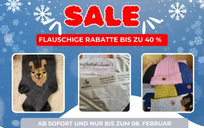 Flauschige Rabatte im Winter-Sale